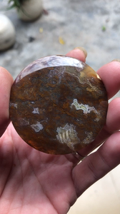 卢杰06201118淘宝天然七彩玉南流江宝玉牛筋石草花石原石石湾料0人