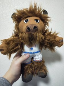 nba雷霆队 篮球 吉祥物 周边收藏毛绒玩具公仔玩偶26厘米