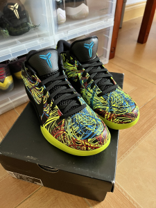 nike kobe 4 科比4 涂鸦 巫师 42码