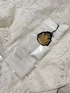 baby anp绷带袜 过膝袜 全新带吊,白色的,没有拆开过