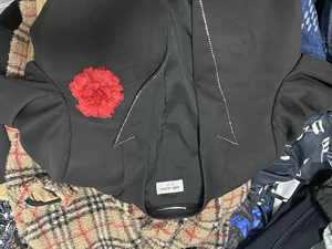 曾凯1967淘宝slp圣罗兰大义飞鹰西服,46黄金,下单送个胸针,mipu第0