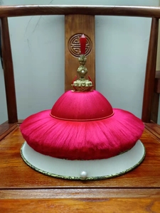 清朝官帽清代亲王夏朝冠皇帝帽子