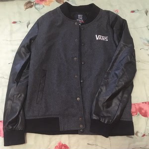 vans 海外版日版夹克外套棒球服全新s码,水洗标剪标,只有