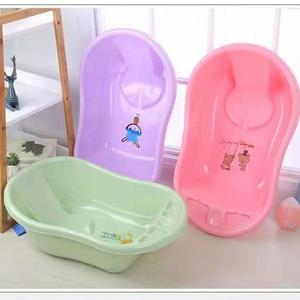 婴儿洗澡盆0到3岁宝宝冲凉加厚加大长方形塑料加深儿童小孩沐浴盆