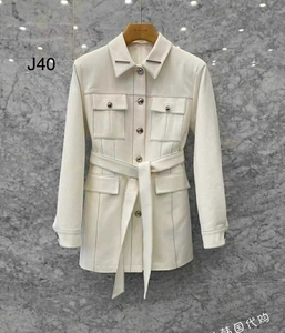 韩国高端js newyork外套风衣，白色全新，品质非常好