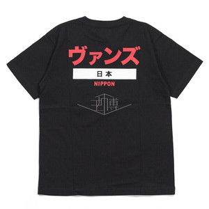 vans 万斯 tokyo tee情侣款t恤短袖日本东京大阪