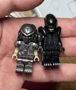 乐高第三方人仔韩国hob 潮玩 铁血战士异形