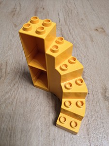 lego乐高#正品得宝大颗粒,旋转楼梯50,满88非偏远包