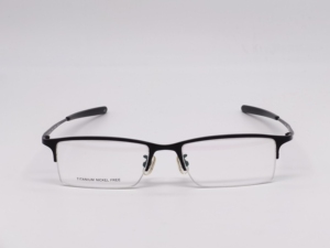 nikon尼康半框商务近视眼镜框纯钛架8906t男款 可配镜