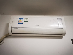 格力q迪冷暖空调,国美实体店购买,大一匹,型号规格如图,二级