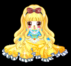 【有货】奥比岛   美国公主金长发