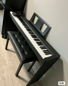 雅马哈(yamaha)p45电钢琴,88键重锤,带原装踏板