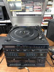 毛机熊猫牌2611b型组合音响,唱片机磁带机收音机,只有主机