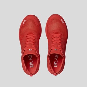 原厂货萨洛蒙salomon运动鞋路跑鞋专业竞赛小红鞋网面S-