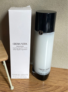 阿玛尼黑钥匙液体面霜125ml黑曜石至臻焕颜修护乳液大白瓶.