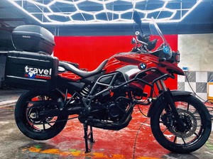 17年大贸宝马700gs 极品车况 实表一万多公里 加装保险