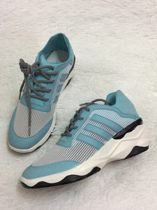 全新38码39码卡帝烟斗真皮运动鞋女鞋平底系带休闲鞋牛反绒潮