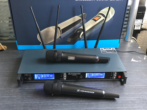 森海塞尔skm9000一拖二u段调频无线话筒卡拉ok舞台演出
