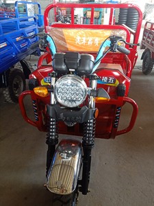 新款保险杠车架一体汽油助力三轮摩托车宗申110机器,车厢1米