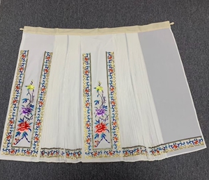 戏曲用品京剧用品牡丹回纹鱼鳞腰包  上身效果好绣工精致