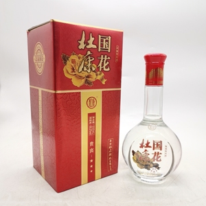 2014年50.2度国花杜康贵宾三星酒500ml*1瓶浓香型白酒 纯粮酿造