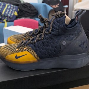 NIKE KD11杜兰特  密歇根 中帮实战篮球鞋 男款 蓝