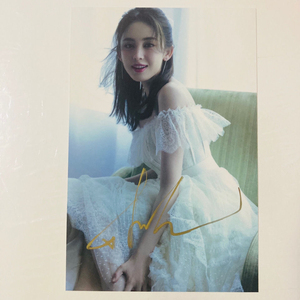 【古力娜扎亲笔签名照片】古力娜扎签名照片周边亲签 古力娜扎签