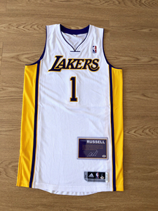 湖人队拉塞尔单标g,球员版球衣,阿迪r30球衣.非科比,詹姆
