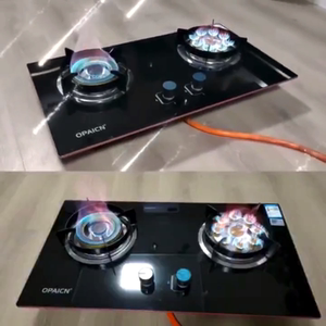 550人付款淘宝普通台式灶火盖双管炉头煤气灶仿金分火器单双燃气灶