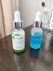 css希妍萃蓝铜胜肽精华液修护淡纹紧致