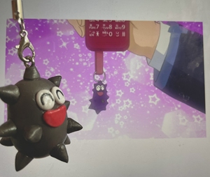 粘土手作【海参男】名侦探柯南中小兰的手机挂件海参男