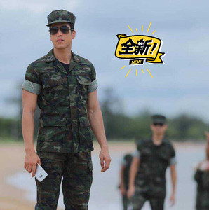 泰国原品,泰国海君陆战队迷彩服,迷彩服,公发,曼谷直邮, 完
