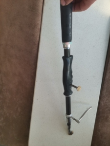 转卖:松林精典甲鱼枪:裸杆:长1米53:超硬:看清楚拍:不退