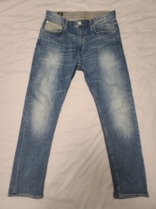 lee男士牛仔裤猫须