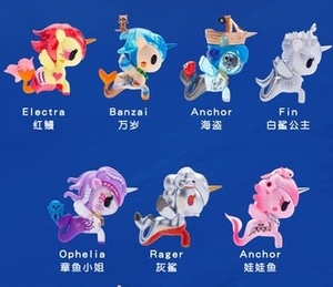 tokidoki淘奇多奇独角兽美人鱼家族第六季6代确认款