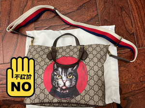 gucci25周年限定猫头包