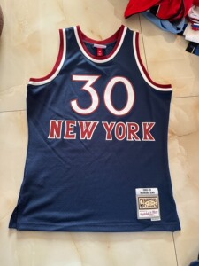 nba球衣纽约尼克斯king复古sw