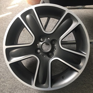 17寸宝马迷你mini原厂原装拆车轮毂钢圈胎龄 原车拆下来