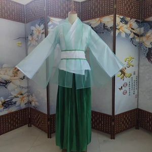 新白娘子传奇中的小青服饰 衣服 头饰 穿过一次演出 基本全新