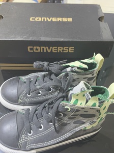 全新#Converse/匡威 儿童布鞋 小怪兽 高帮 没来得