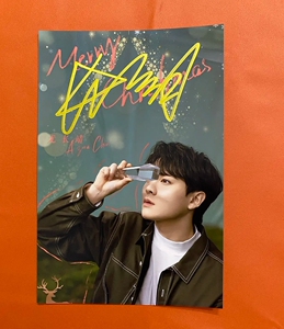 尤长靖亲笔签名照 无仿无印刷 保真 自藏