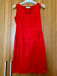 [树]品牌—-玛琪雅朵正红色礼服裙