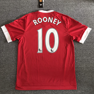 鲁尼 2015/16曼联主场球衣