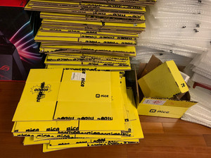 nice 毒 纸箱 95分 原箱 打包物料 气泡膜 鞋盒纸