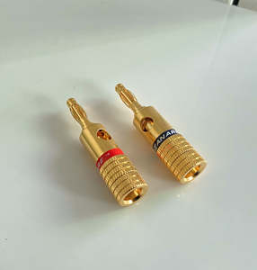 佳耐美4mm纯铜转接y插香蕉插头