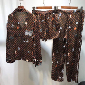 lv真丝 猫咪睡衣 舒淇同款