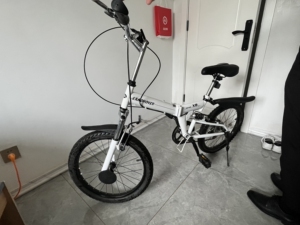 路虎landrover折叠自行车,全新未使用,搬家携带不便
