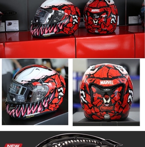 hjc毒液三头盔正品进口,国行3c认证,dot 认证,特价漫