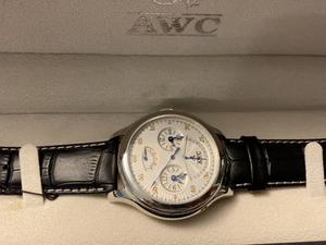 几乎全新 香港南洋红双喜 awc 全新男式腕表 机械全自动