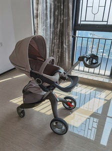 Dsland高景观婴儿车宝宝双向折叠换向坐躺儿童手推车迪士兰